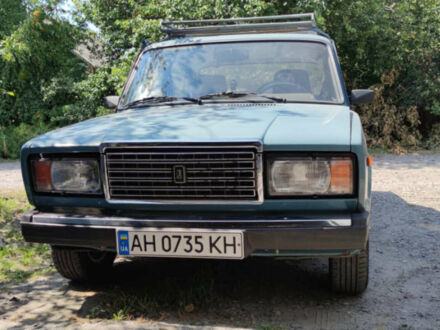 Синий ВАЗ 2107, объемом двигателя 1.57 л и пробегом 50 тыс. км за 1336 $, фото 1 на Automoto.ua