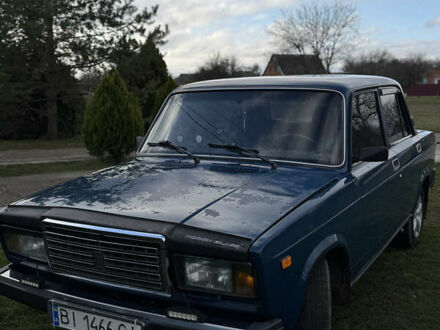 Синій ВАЗ 2107, об'ємом двигуна 1.5 л та пробігом 196 тис. км за 1400 $, фото 1 на Automoto.ua