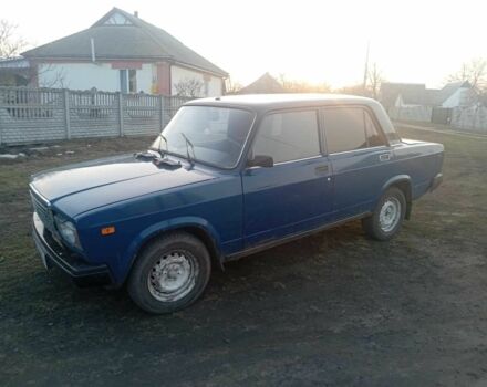 Синий ВАЗ 2107, объемом двигателя 1.5 л и пробегом 24 тыс. км за 850 $, фото 1 на Automoto.ua