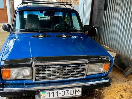 Синій ВАЗ 2107, об'ємом двигуна 1.5 л та пробігом 45 тис. км за 900 $, фото 1 на Automoto.ua