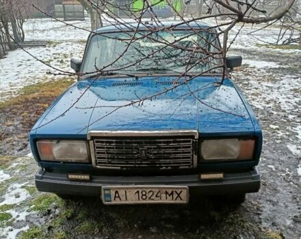 Синій ВАЗ 2107, об'ємом двигуна 1.5 л та пробігом 240 тис. км за 442 $, фото 1 на Automoto.ua