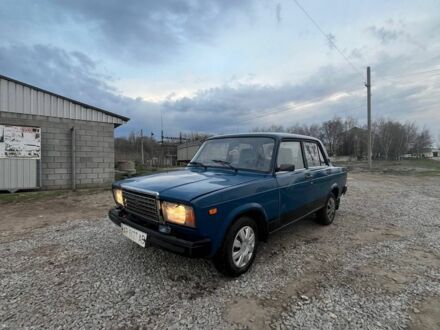 Синий ВАЗ 2107, объемом двигателя 1.5 л и пробегом 98 тыс. км за 452 $, фото 1 на Automoto.ua