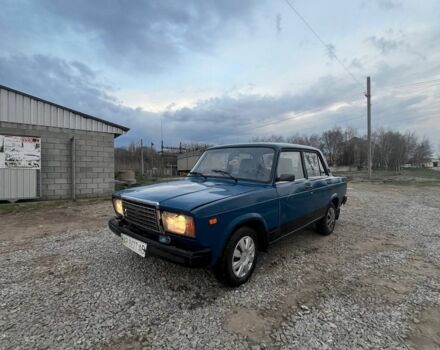 Синій ВАЗ 2107, об'ємом двигуна 1.5 л та пробігом 98 тис. км за 452 $, фото 1 на Automoto.ua