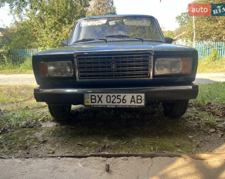 Синий ВАЗ 2107, объемом двигателя 1.45 л и пробегом 36 тыс. км за 1650 $, фото 1 на Automoto.ua