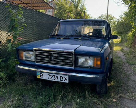 Синій ВАЗ 2107, об'ємом двигуна 1.45 л та пробігом 135 тис. км за 1800 $, фото 1 на Automoto.ua