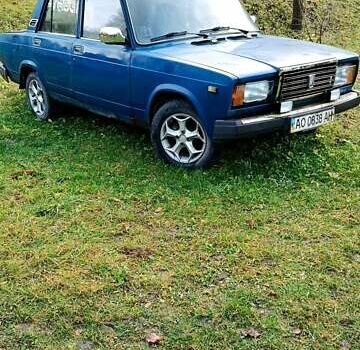 Синий ВАЗ 2107, объемом двигателя 0 л и пробегом 110 тыс. км за 550 $, фото 1 на Automoto.ua