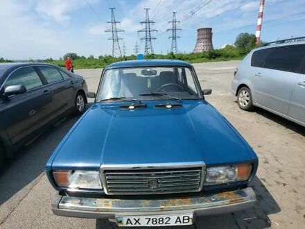 Синий ВАЗ 2107, объемом двигателя 0 л и пробегом 77 тыс. км за 1000 $, фото 1 на Automoto.ua