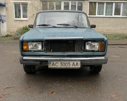 Синий ВАЗ 2107, объемом двигателя 1.5 л и пробегом 73 тыс. км за 550 $, фото 1 на Automoto.ua