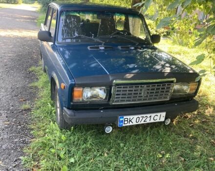 Синий ВАЗ 2107, объемом двигателя 1.5 л и пробегом 20 тыс. км за 2800 $, фото 1 на Automoto.ua