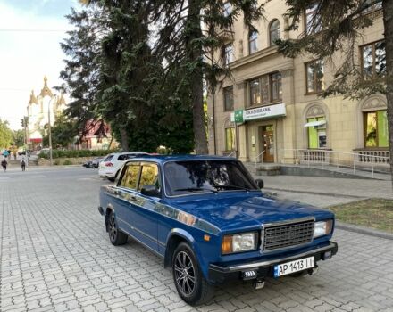 Синій ВАЗ 2107, об'ємом двигуна 1.5 л та пробігом 100 тис. км за 1550 $, фото 1 на Automoto.ua