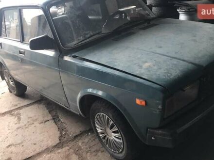 Синий ВАЗ 2107, объемом двигателя 1.45 л и пробегом 280 тыс. км за 904 $, фото 1 на Automoto.ua