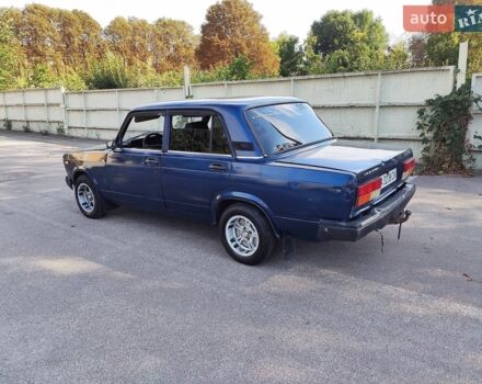 Синий ВАЗ 2107, объемом двигателя 1.45 л и пробегом 93 тыс. км за 1000 $, фото 1 на Automoto.ua