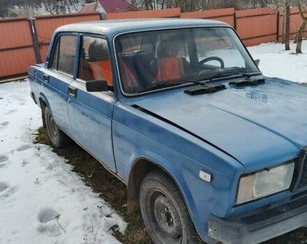 Синий ВАЗ 2107, объемом двигателя 1.5 л и пробегом 352 тыс. км за 348 $, фото 1 на Automoto.ua