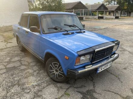 Синій ВАЗ 2107, об'ємом двигуна 1.5 л та пробігом 60 тис. км за 1100 $, фото 1 на Automoto.ua