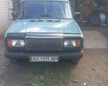 Синий ВАЗ 2107, объемом двигателя 1.5 л и пробегом 78 тыс. км за 954 $, фото 1 на Automoto.ua