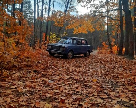 Синий ВАЗ 2107, объемом двигателя 1.6 л и пробегом 133 тыс. км за 1000 $, фото 1 на Automoto.ua