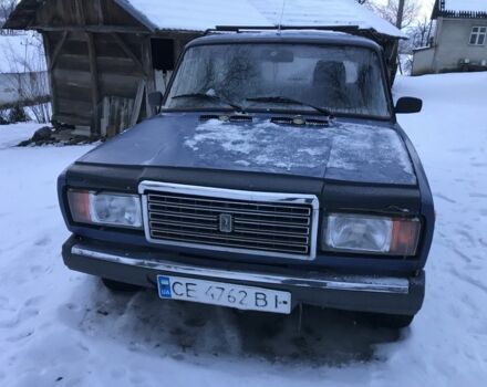 Синий ВАЗ 2107, объемом двигателя 1.5 л и пробегом 182 тыс. км за 800 $, фото 1 на Automoto.ua
