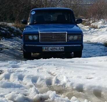 Синий ВАЗ 2107, объемом двигателя 1.5 л и пробегом 68 тыс. км за 1100 $, фото 1 на Automoto.ua