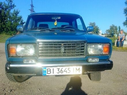 Синій ВАЗ 2107, об'ємом двигуна 1.5 л та пробігом 110 тис. км за 1350 $, фото 1 на Automoto.ua