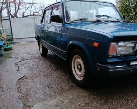 Синий ВАЗ 2107, объемом двигателя 1.5 л и пробегом 2 тыс. км за 1300 $, фото 1 на Automoto.ua