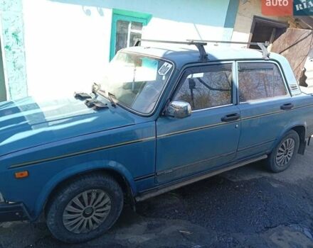 Синий ВАЗ 2107, объемом двигателя 1.5 л и пробегом 95 тыс. км за 686 $, фото 1 на Automoto.ua