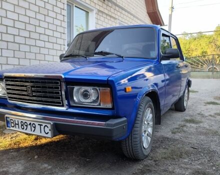 Синий ВАЗ 2107, объемом двигателя 1.5 л и пробегом 59 тыс. км за 2700 $, фото 1 на Automoto.ua