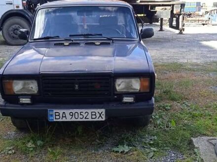 Синий ВАЗ 2107, объемом двигателя 1.3 л и пробегом 685 тыс. км за 1450 $, фото 1 на Automoto.ua