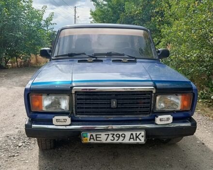 Синий ВАЗ 2107, объемом двигателя 1.5 л и пробегом 100 тыс. км за 874 $, фото 1 на Automoto.ua
