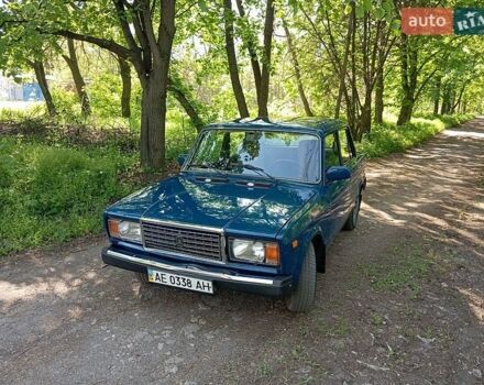 Синий ВАЗ 2107, объемом двигателя 1.5 л и пробегом 65 тыс. км за 2350 $, фото 1 на Automoto.ua