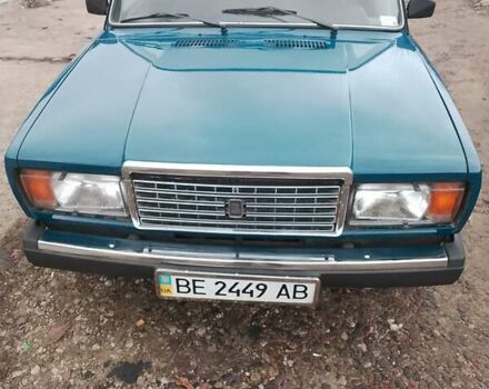 Синий ВАЗ 2107, объемом двигателя 1.45 л и пробегом 65 тыс. км за 2300 $, фото 1 на Automoto.ua