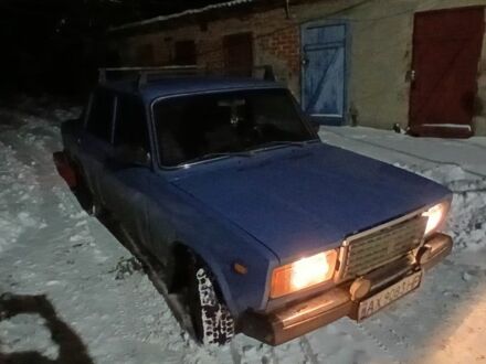 Синій ВАЗ 2107, об'ємом двигуна 1.5 л та пробігом 350 тис. км за 879 $, фото 1 на Automoto.ua