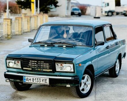 Синий ВАЗ 2107, объемом двигателя 0 л и пробегом 100 тыс. км за 1150 $, фото 1 на Automoto.ua