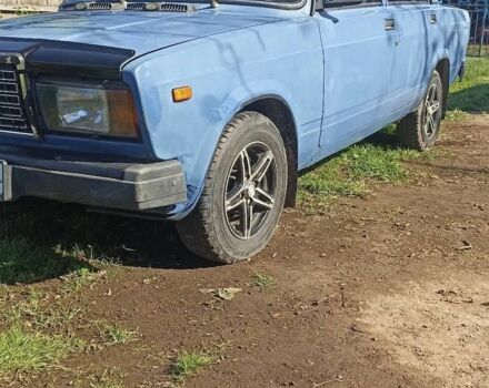 Синий ВАЗ 2107, объемом двигателя 1.5 л и пробегом 1000 тыс. км за 800 $, фото 1 на Automoto.ua