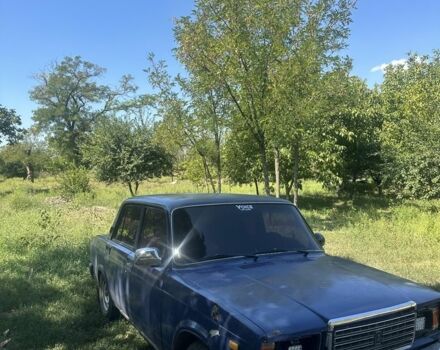 Синій ВАЗ 2107, об'ємом двигуна 1.5 л та пробігом 100 тис. км за 673 $, фото 1 на Automoto.ua