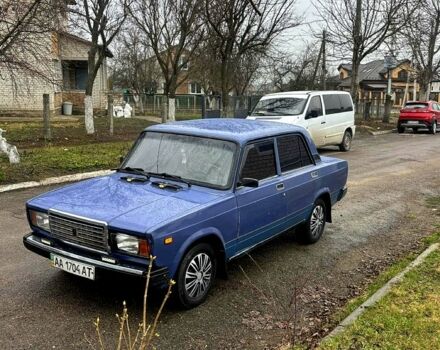 Синій ВАЗ 2107, об'ємом двигуна 1.5 л та пробігом 56 тис. км за 680 $, фото 1 на Automoto.ua