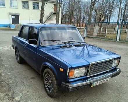 Синій ВАЗ 2107, об'ємом двигуна 0 л та пробігом 200 тис. км за 834 $, фото 1 на Automoto.ua