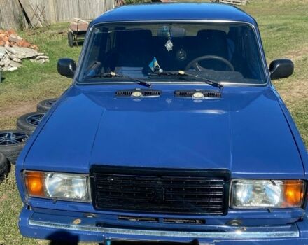 Синій ВАЗ 2107, об'ємом двигуна 1.5 л та пробігом 141 тис. км за 1250 $, фото 1 на Automoto.ua