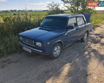Синій ВАЗ 2107, об'ємом двигуна 1.5 л та пробігом 579 тис. км за 1050 $, фото 1 на Automoto.ua