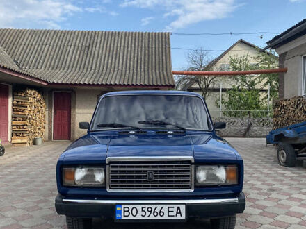 Синий ВАЗ 2107, объемом двигателя 1.5 л и пробегом 100 тыс. км за 1500 $, фото 1 на Automoto.ua