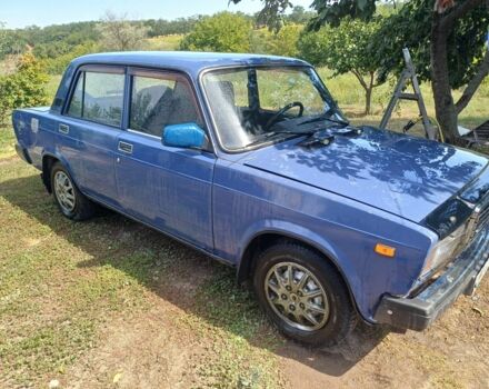 Синій ВАЗ 2107, об'ємом двигуна 0 л та пробігом 130 тис. км за 1048 $, фото 1 на Automoto.ua