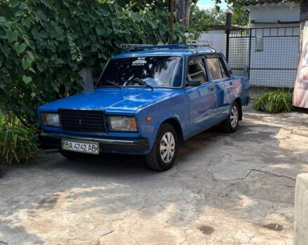 Синий ВАЗ 2107, объемом двигателя 1 л и пробегом 6 тыс. км за 1150 $, фото 1 на Automoto.ua