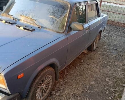 Синий ВАЗ 2107, объемом двигателя 1.6 л и пробегом 751 тыс. км за 903 $, фото 1 на Automoto.ua
