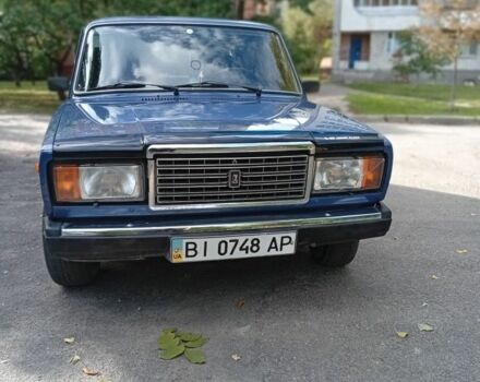 Синій ВАЗ 2107, об'ємом двигуна 1.5 л та пробігом 57 тис. км за 2250 $, фото 1 на Automoto.ua