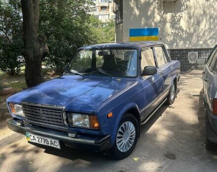 Синій ВАЗ 2107, об'ємом двигуна 1.45 л та пробігом 25 тис. км за 1000 $, фото 1 на Automoto.ua