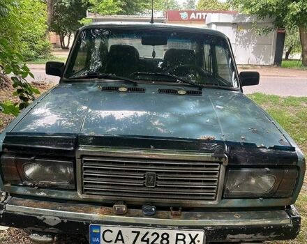 Синий ВАЗ 2107, объемом двигателя 1.45 л и пробегом 69 тыс. км за 750 $, фото 1 на Automoto.ua