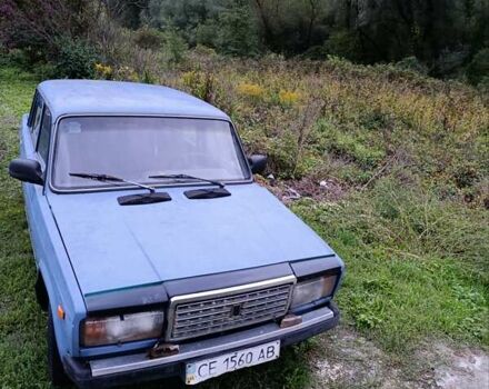 Синій ВАЗ 2107, об'ємом двигуна 1.5 л та пробігом 130 тис. км за 600 $, фото 1 на Automoto.ua