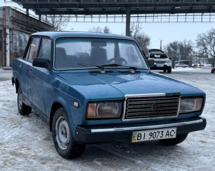 Синий ВАЗ 2107, объемом двигателя 1.6 л и пробегом 60 тыс. км за 700 $, фото 1 на Automoto.ua