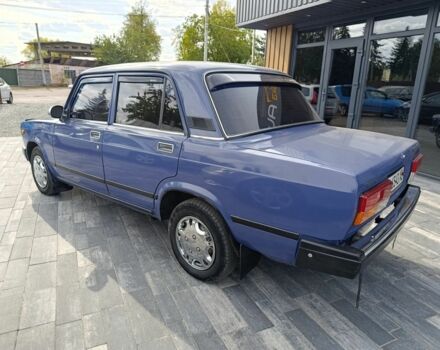 Синий ВАЗ 2107, объемом двигателя 1.5 л и пробегом 105 тыс. км за 1800 $, фото 1 на Automoto.ua