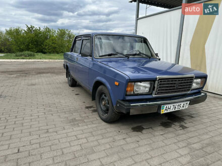 ВАЗ 2107 2005 у Доброполье на Automoto.ua Синій ВАЗ 2107, об'ємом двигуна 1.5 л та пробігом 49 тис. км за 1566 $, фото 1 на Automoto.ua