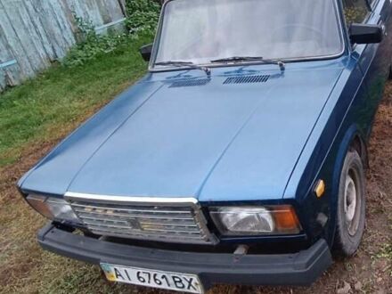 ВАЗ 2107 2005 в Яготине на Automoto.ua Синий ВАЗ 2107, объемом двигателя 1.45 л и пробегом 66 тыс. км за 1000 $, фото 1 на Automoto.ua